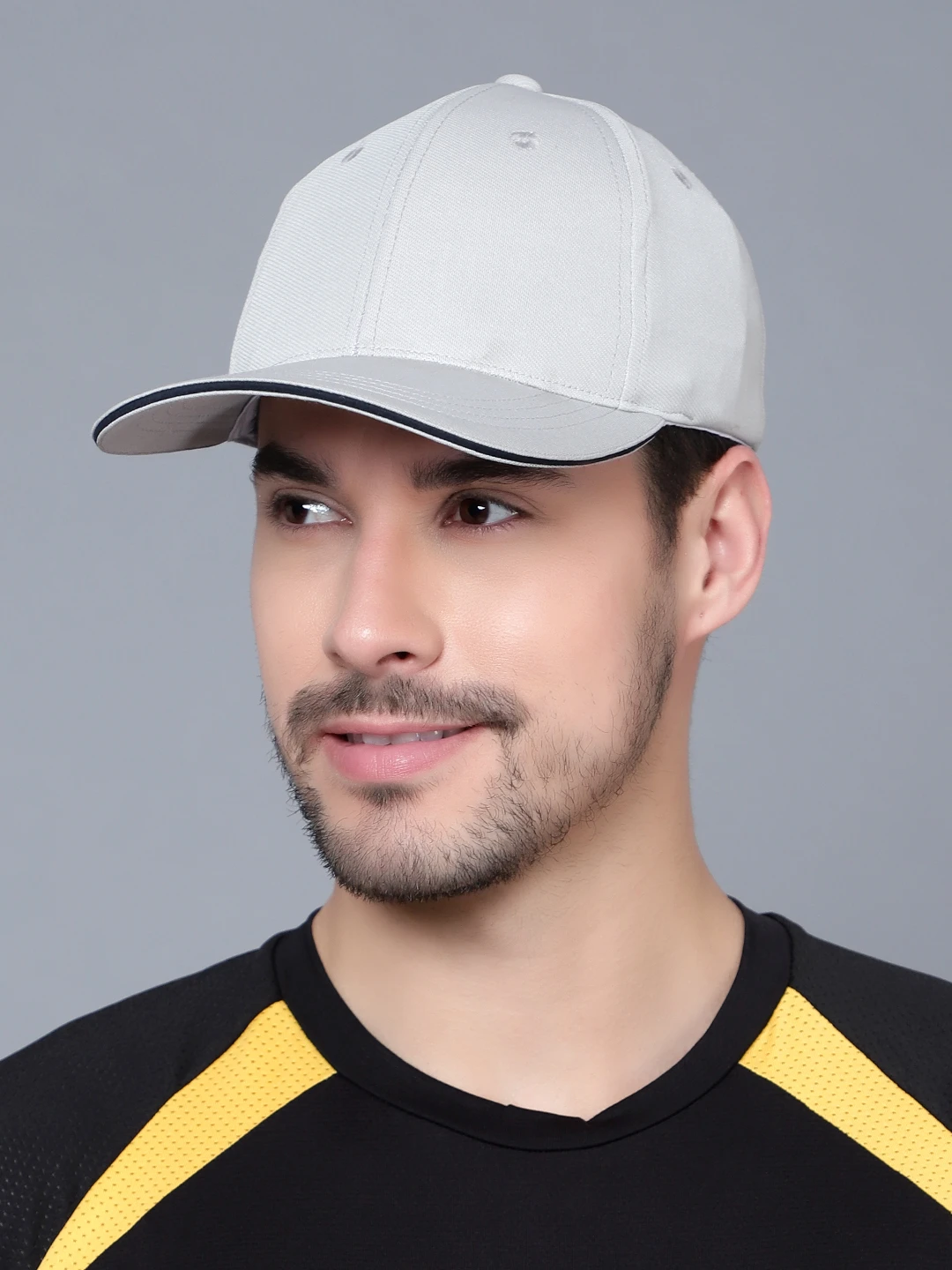 Shiv Naresh White Ultra Flex Sports Cap for Men