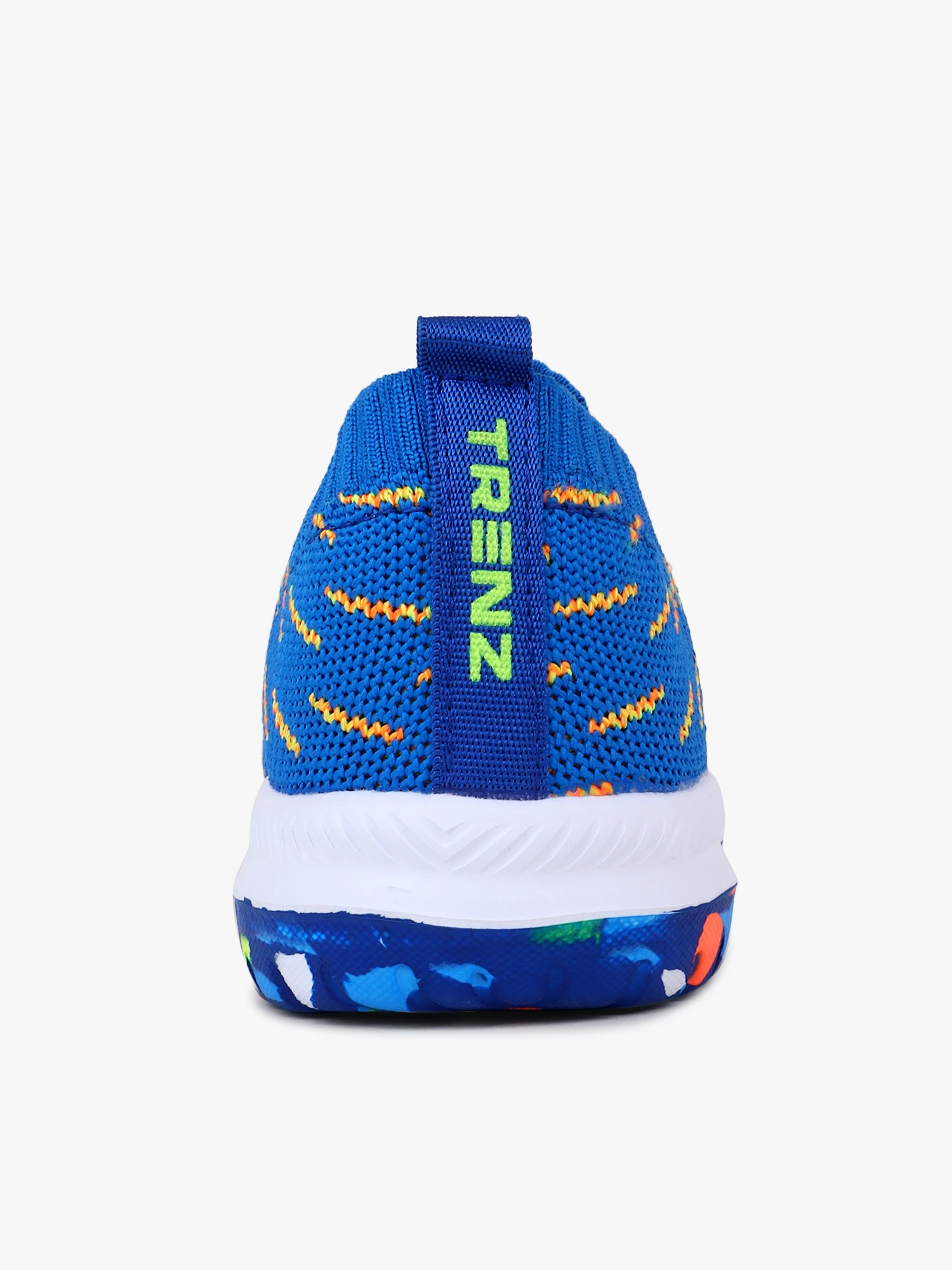 Kids royal blue/Multi slip-on shoes Boys & Girls by Shiv Naresh
