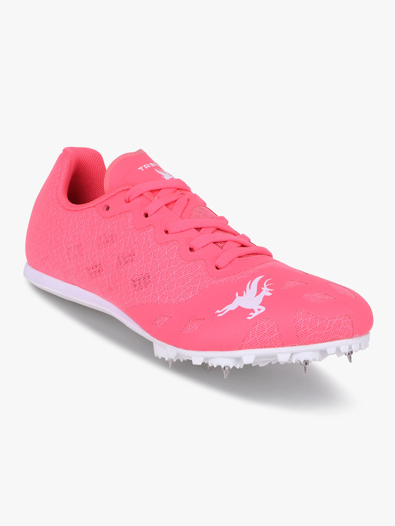 Trenz Women's Hot Pink Running Spikes Shivnaresh