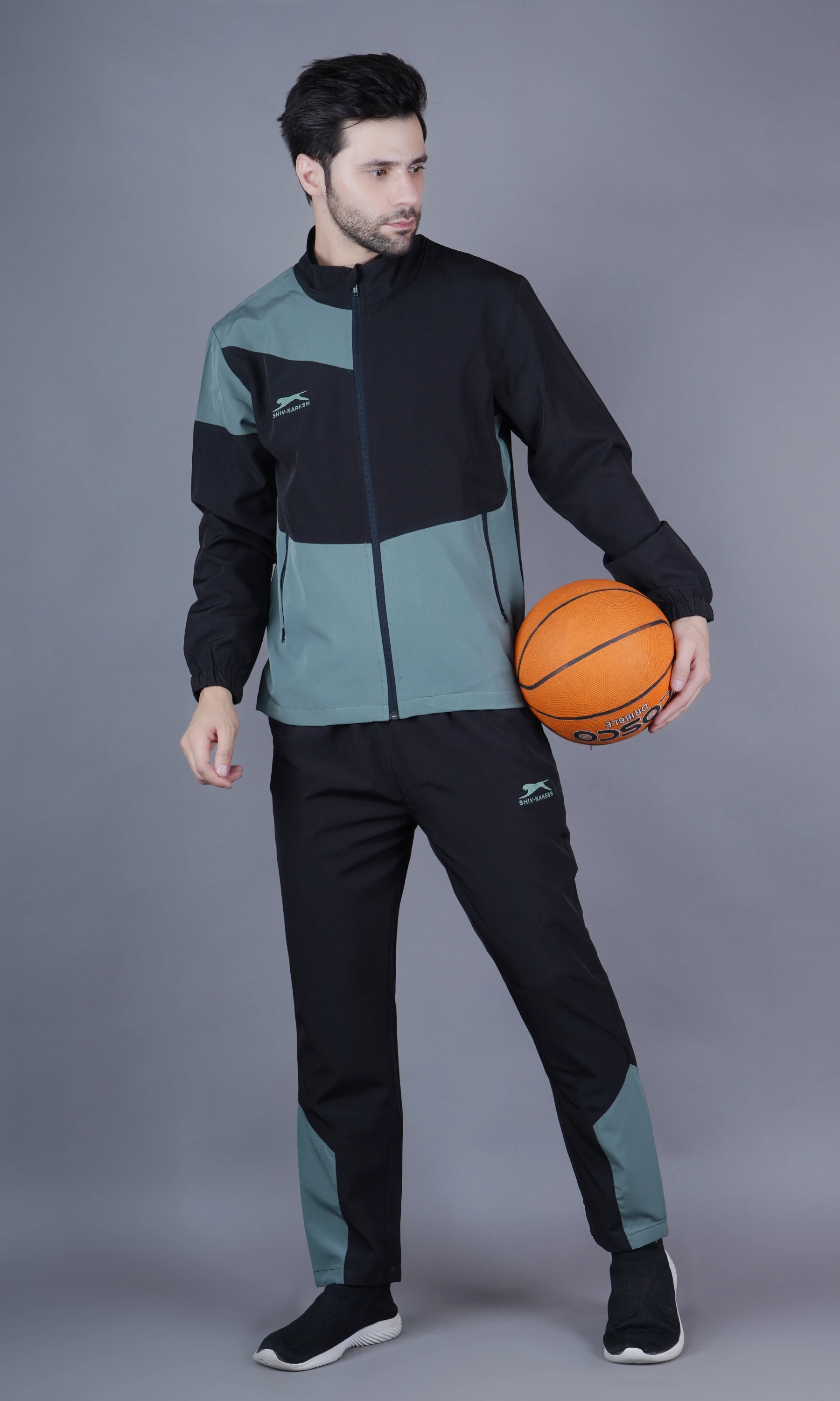 Shiv Naresh Men's Tracksuit Black Pista
