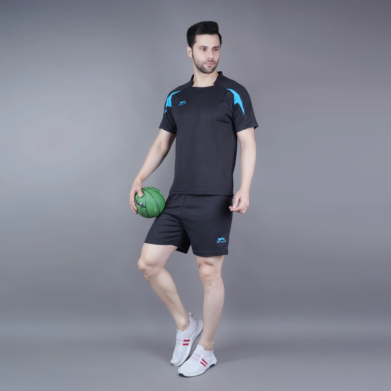 Shiv Naresh Game Day Elite Football Set Black