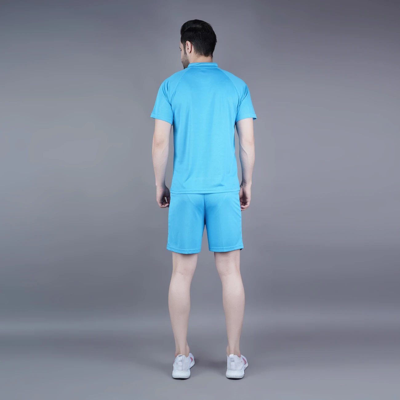 Shiv Naresh Game Day Elite Football Set Cyan Blue