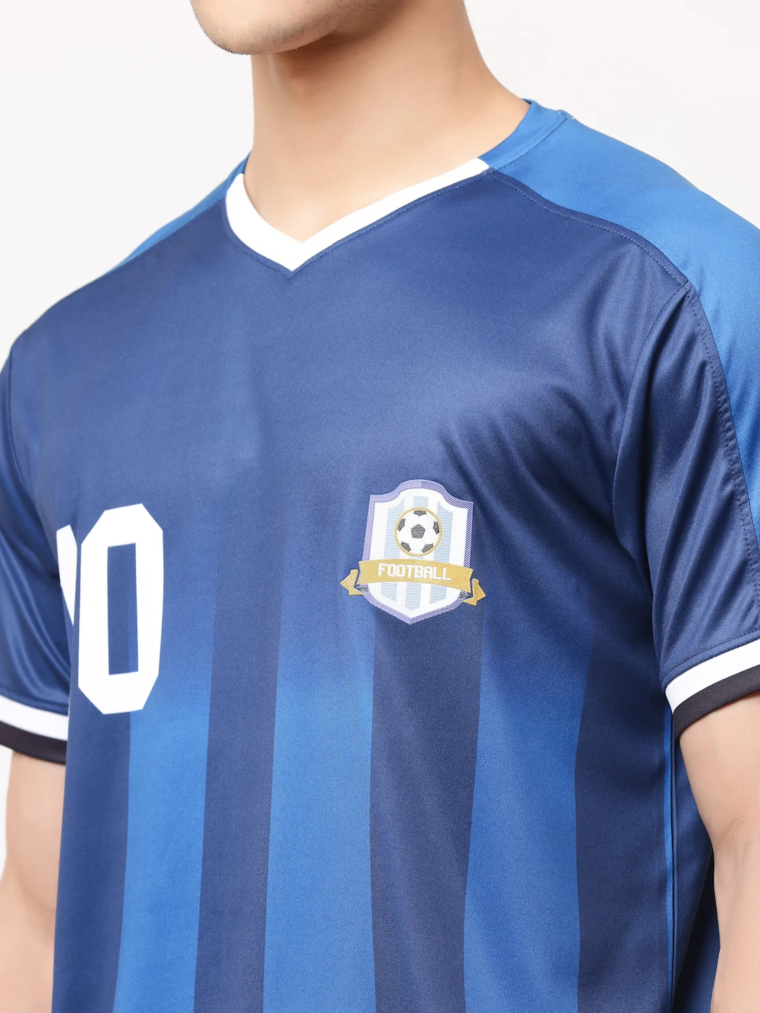 Argentina royal blue football jersey by Shiv Naresh