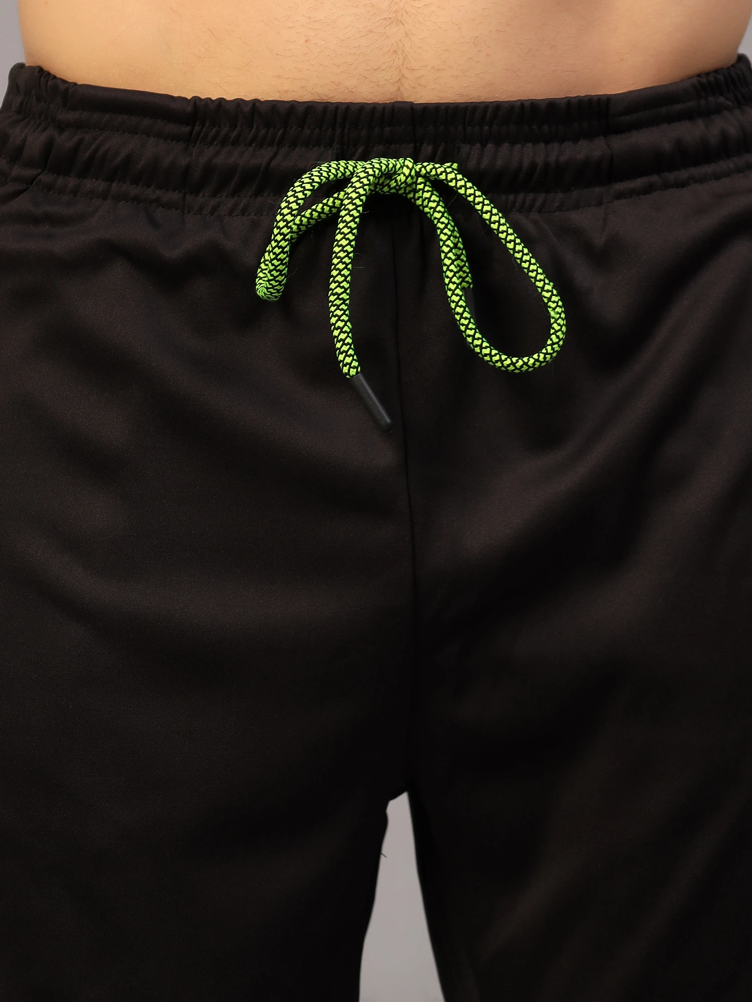 Black Sports Shorts for Men by Shiv Naresh