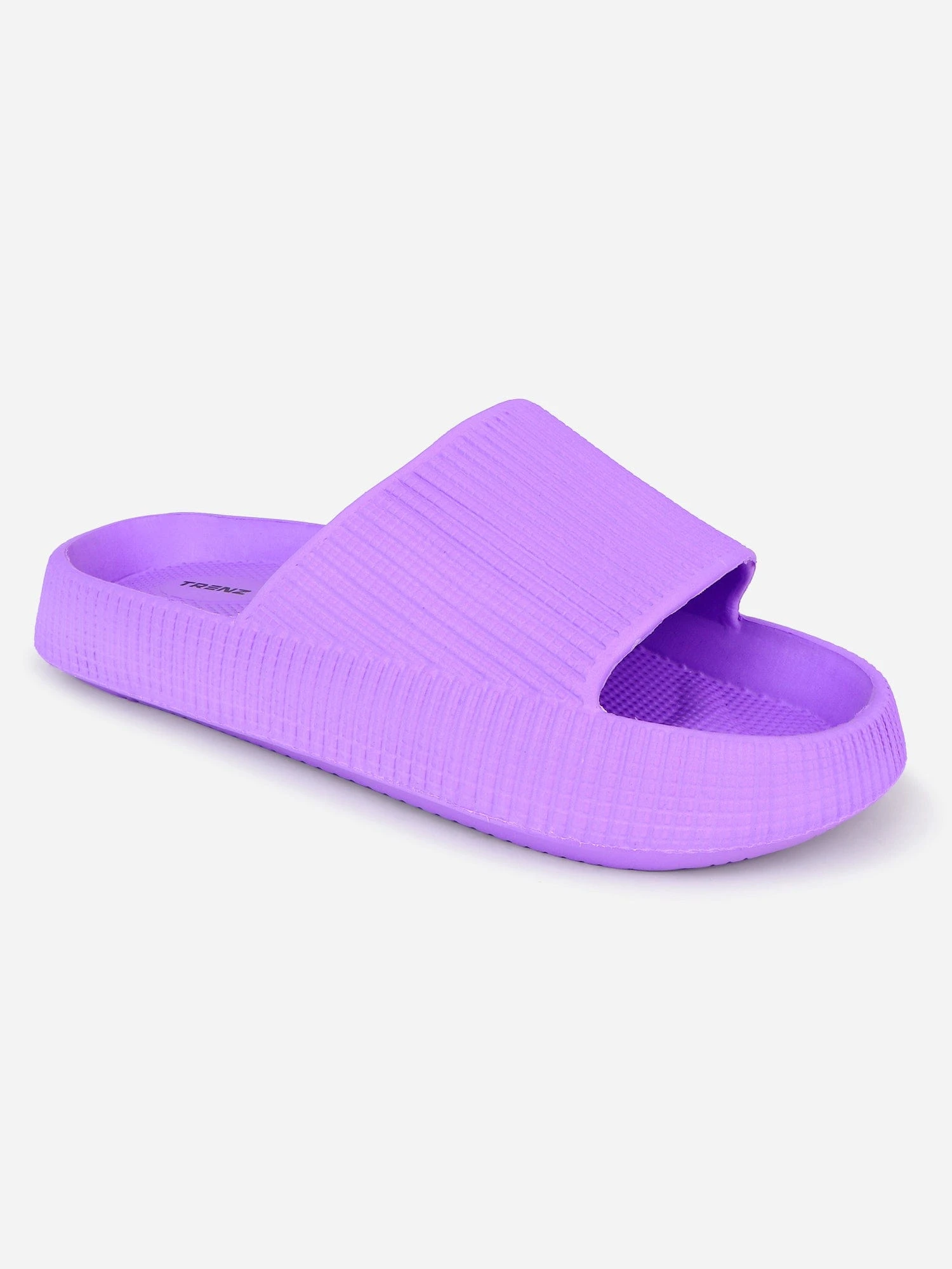 Light Purple Slip-On Slippers for women – Shiv Naresh Footwear