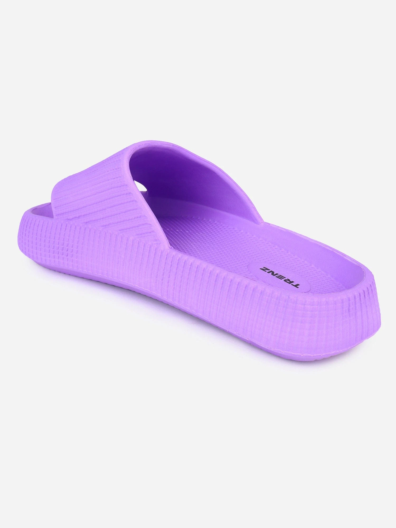 Light Purple Slip-On Slippers for women – Shiv Naresh Footwear