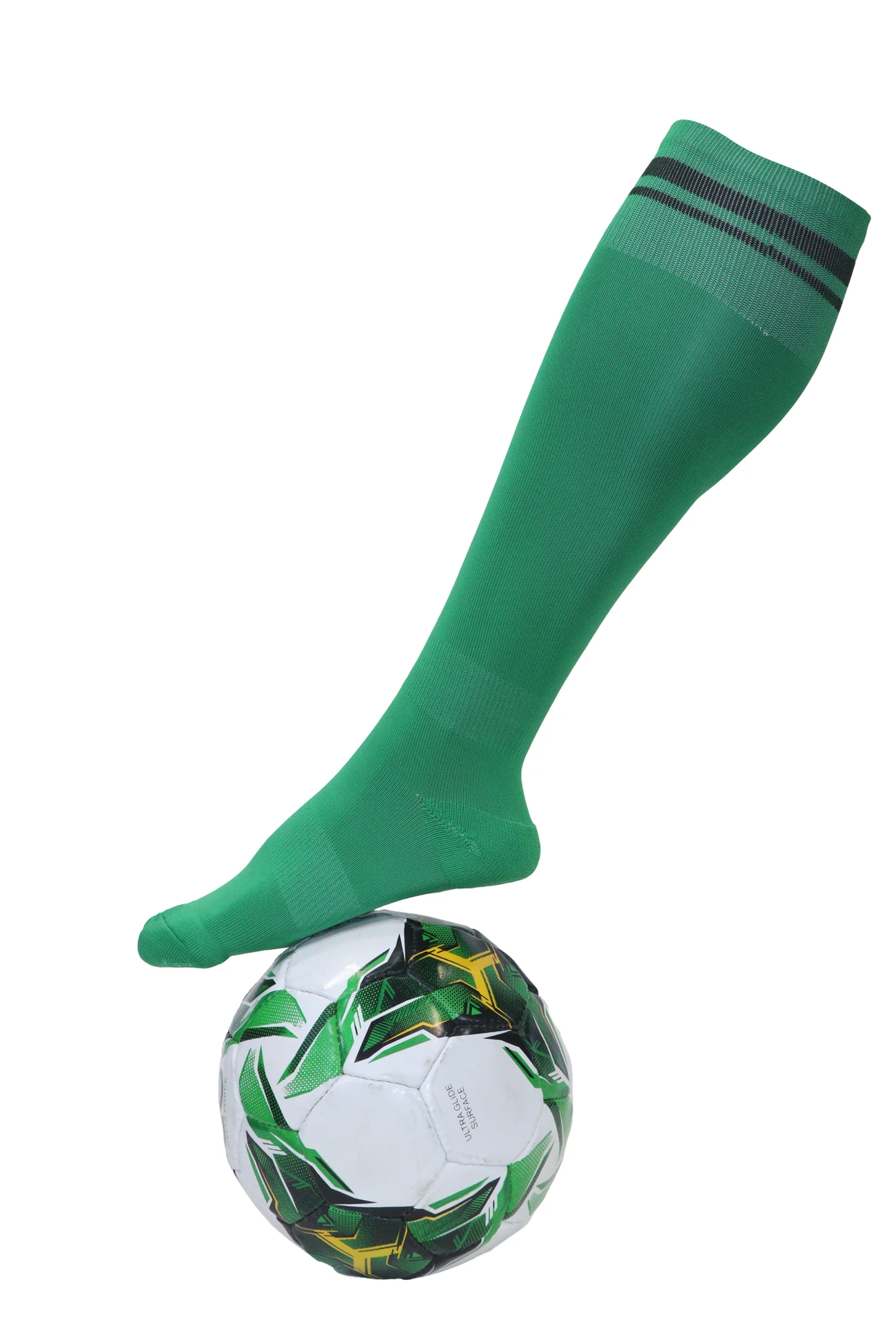 Shiv Naresh Green football stockings for men
