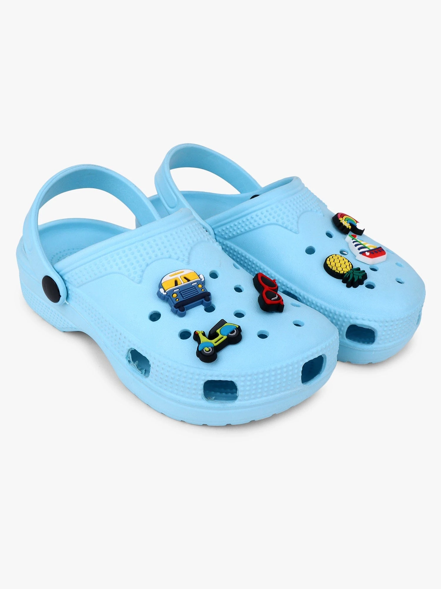 Kids Slip-On Clogs Sky by Shiv Naresh
