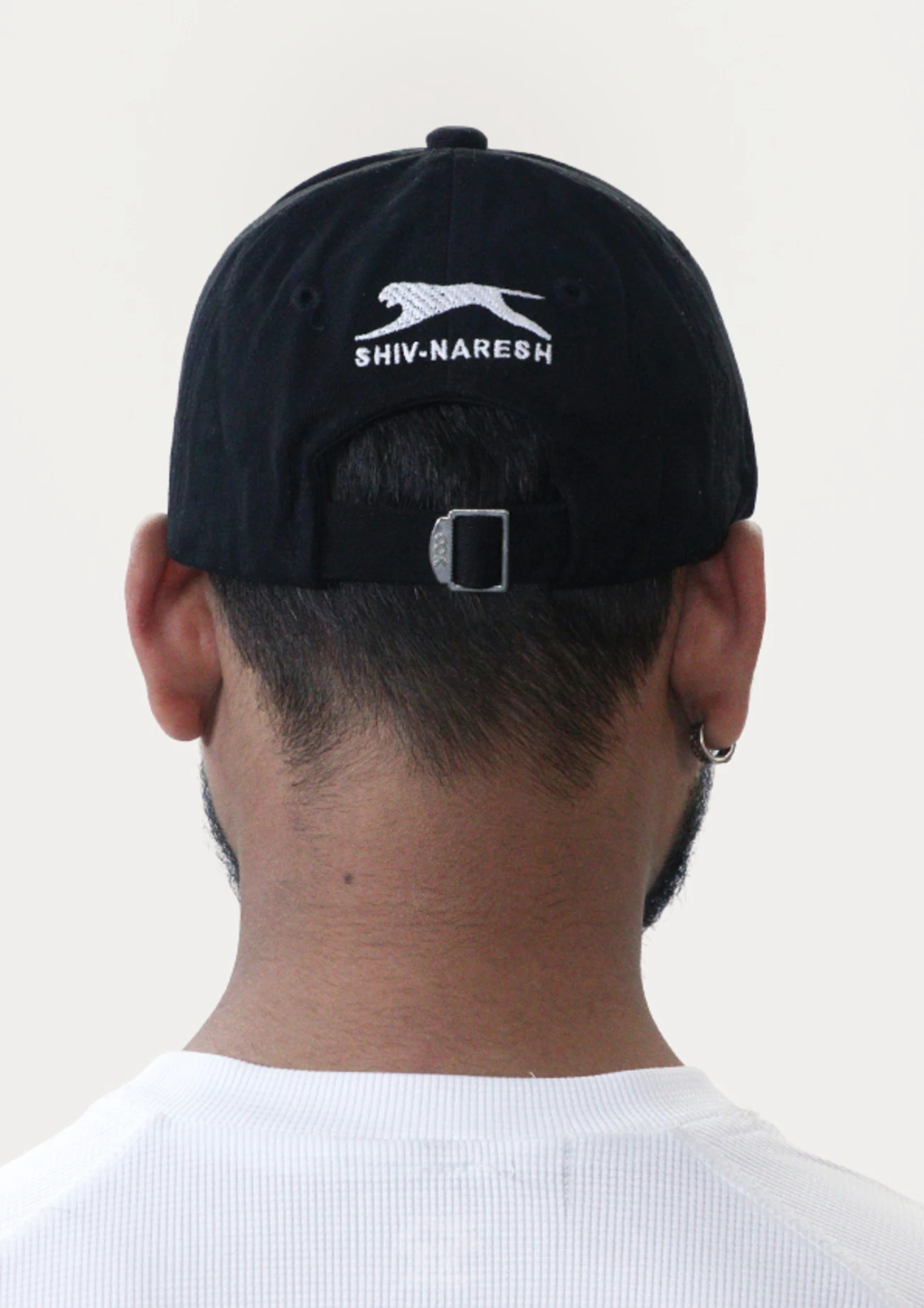 Black & White Cricket Sports Cap for Men