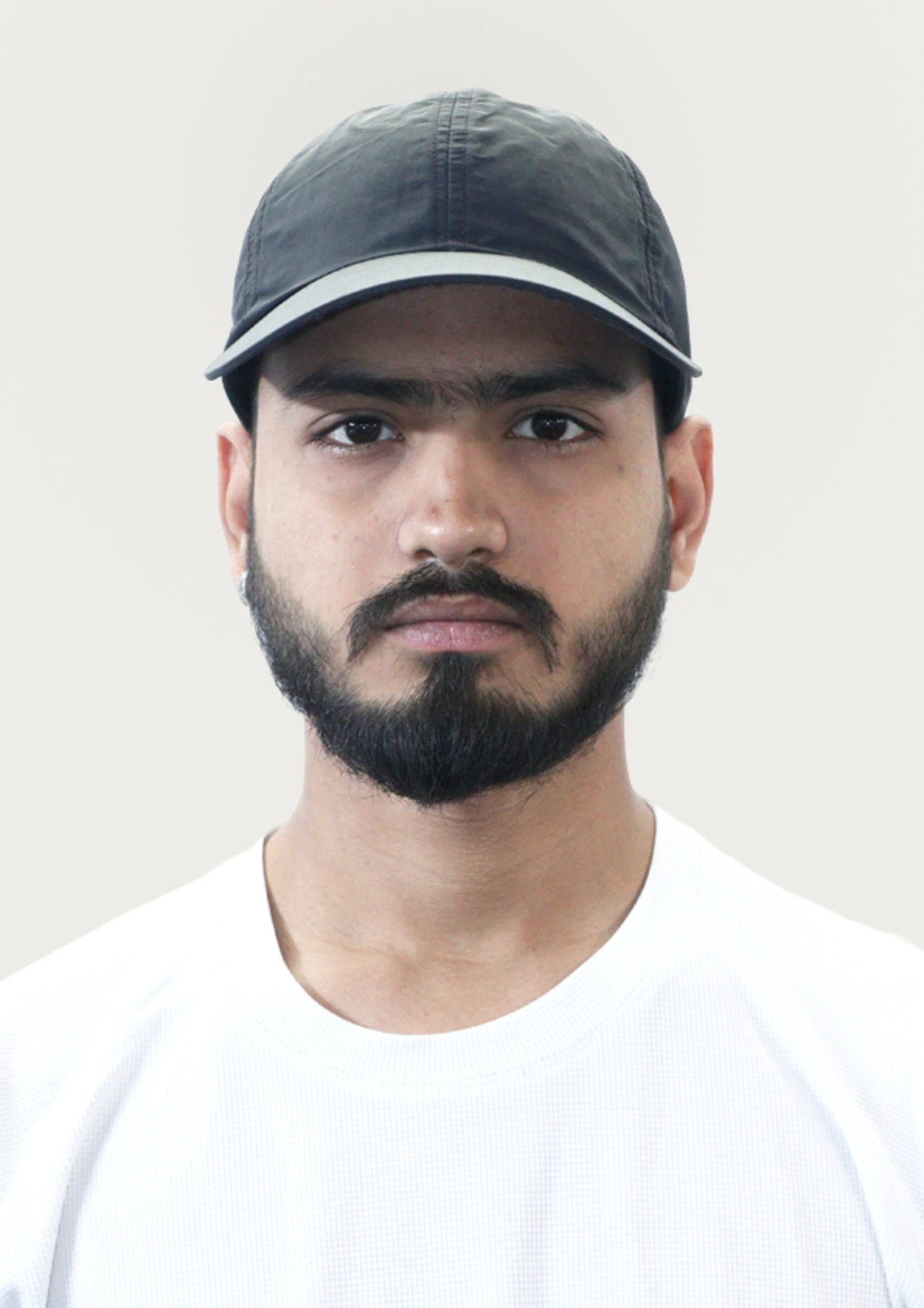 Black Cricket Sports Cap for Men