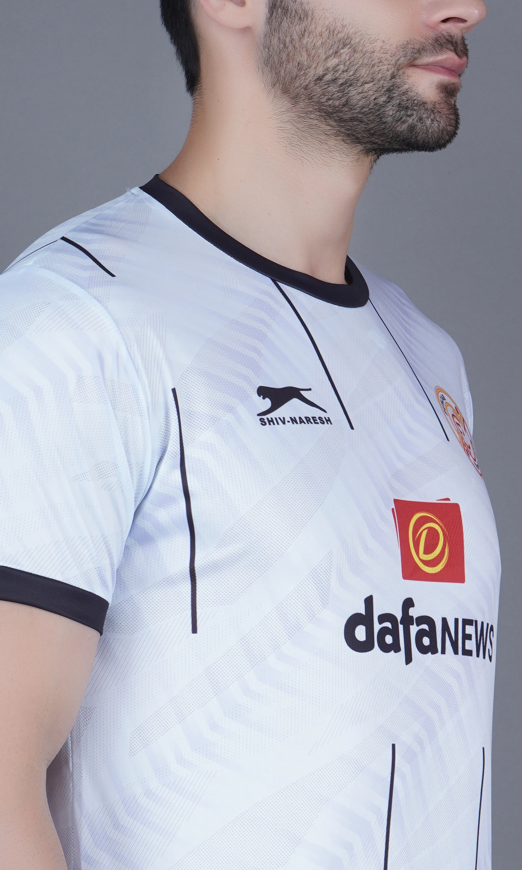 Shiv Naresh Punjab Football Club kit in White