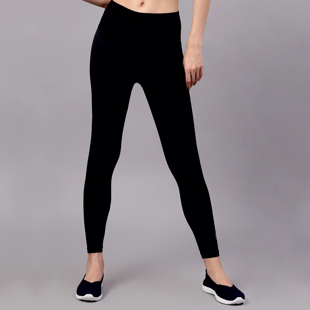 Women’s Black Power Stretch Leggings for Gym