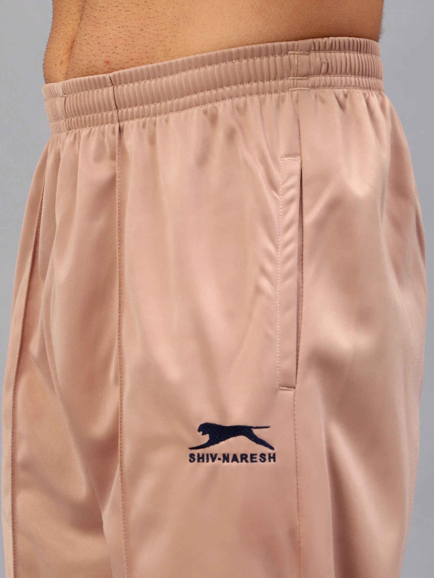 Men's skin color track pant by Shiv Naresh