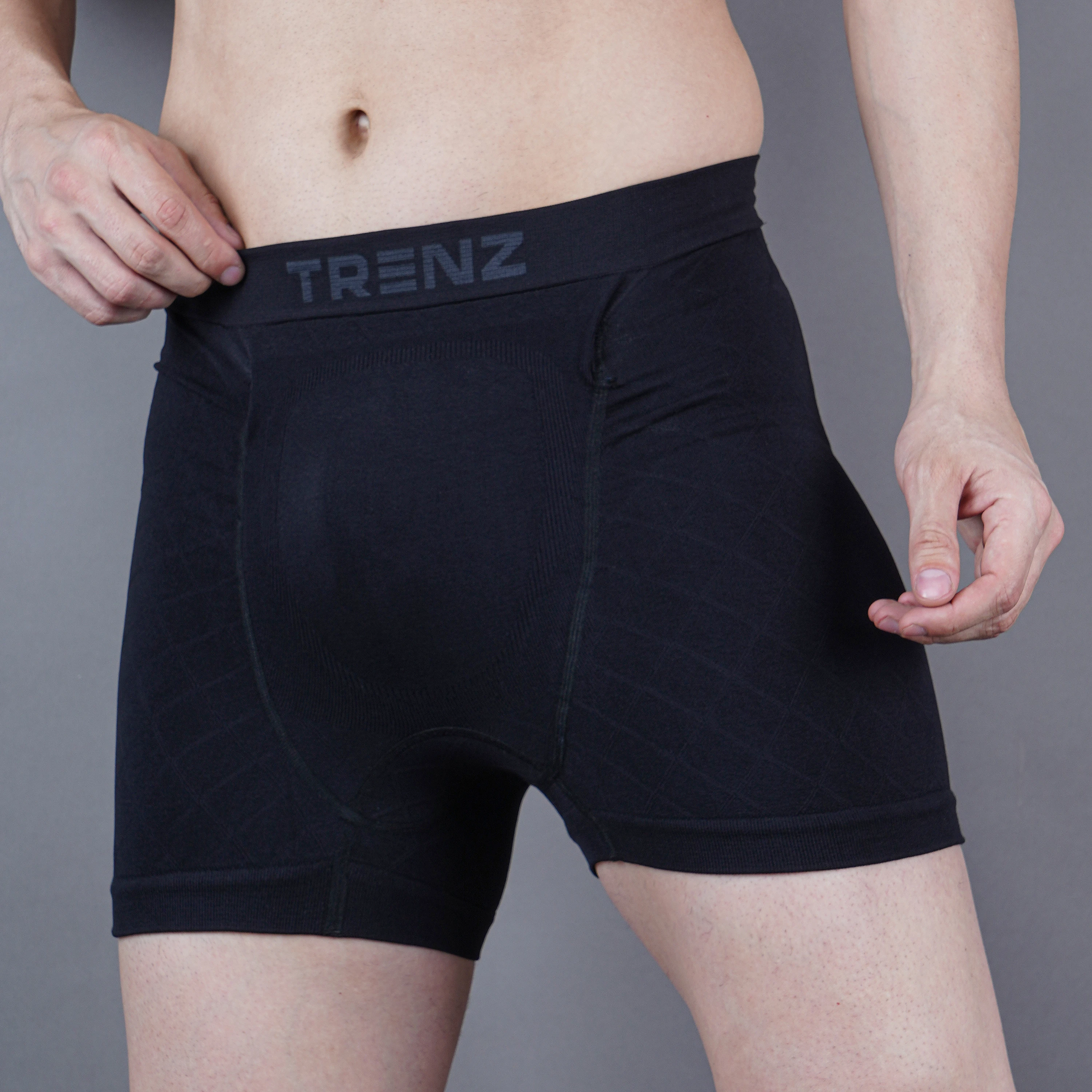 Black Cricket & Gym Supporter Trunk for Men