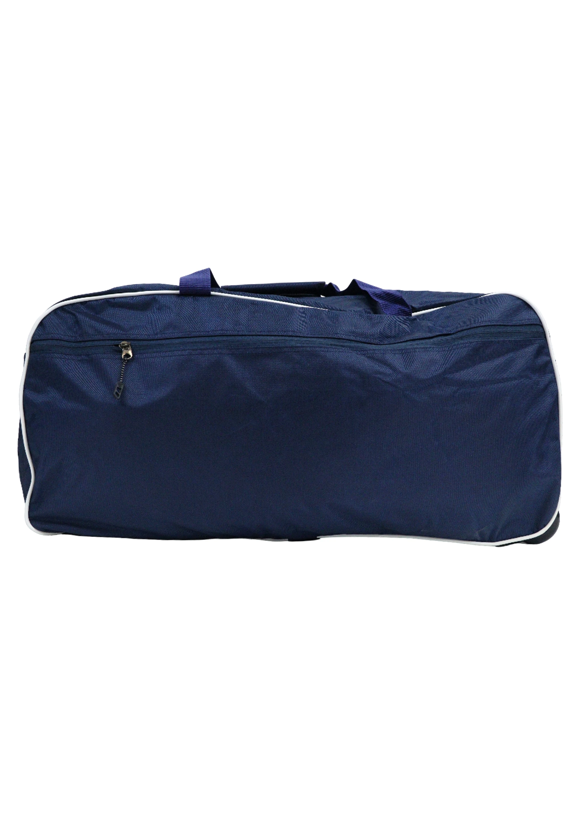Shiv Naresh Navy Blue Red Sublimation Travel Trolley Bag