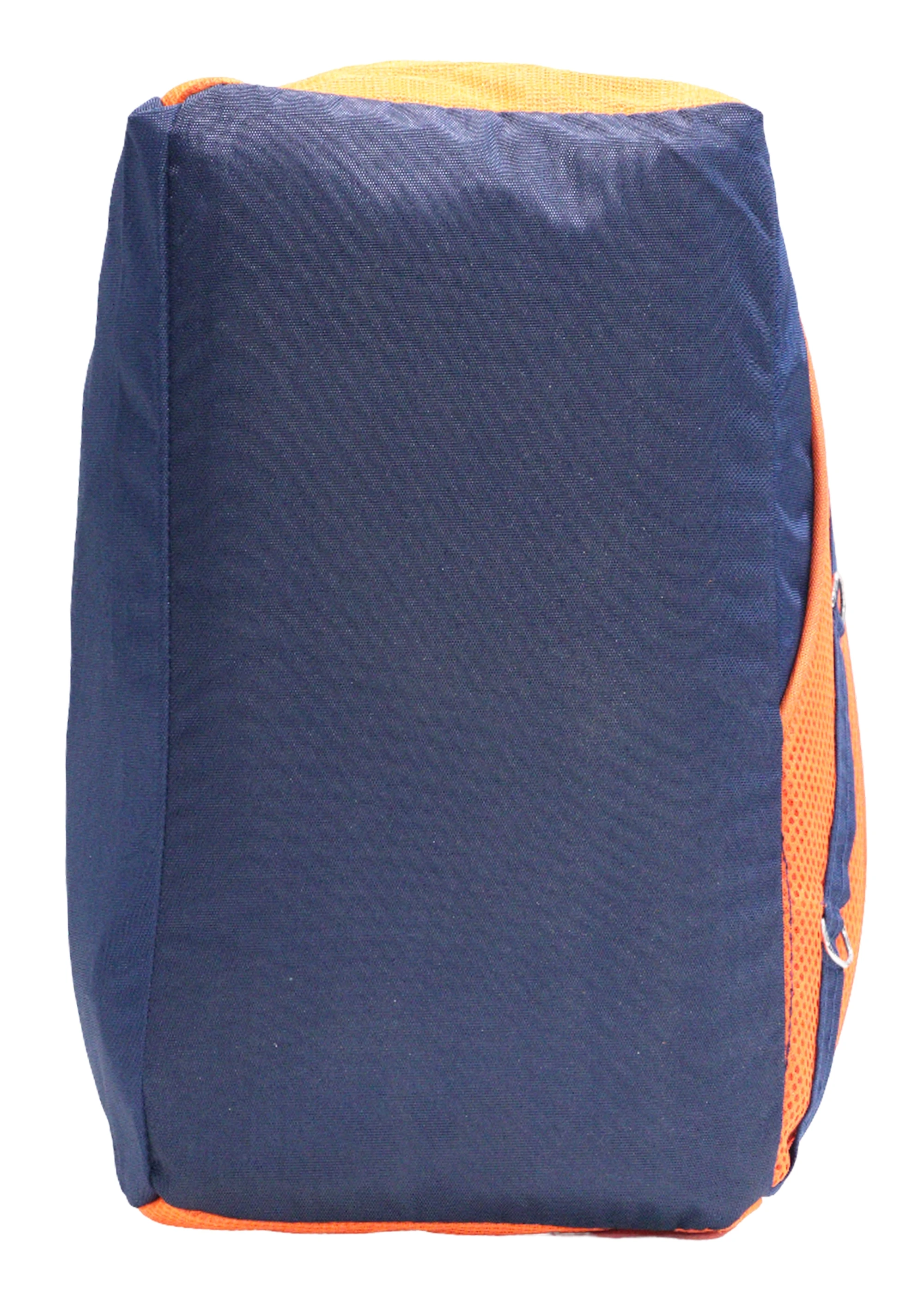 Navy Blue Orange Mens Gym Bag – Shiv Naresh