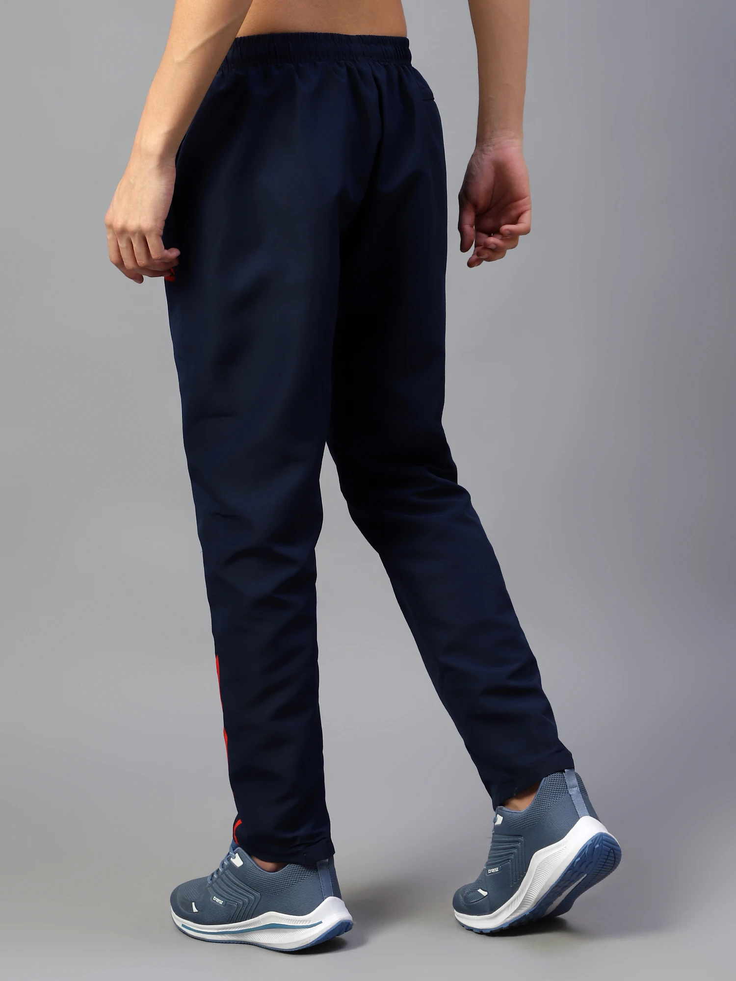 Shiv Naresh Classic Trackpant Navy Blue Red for Men