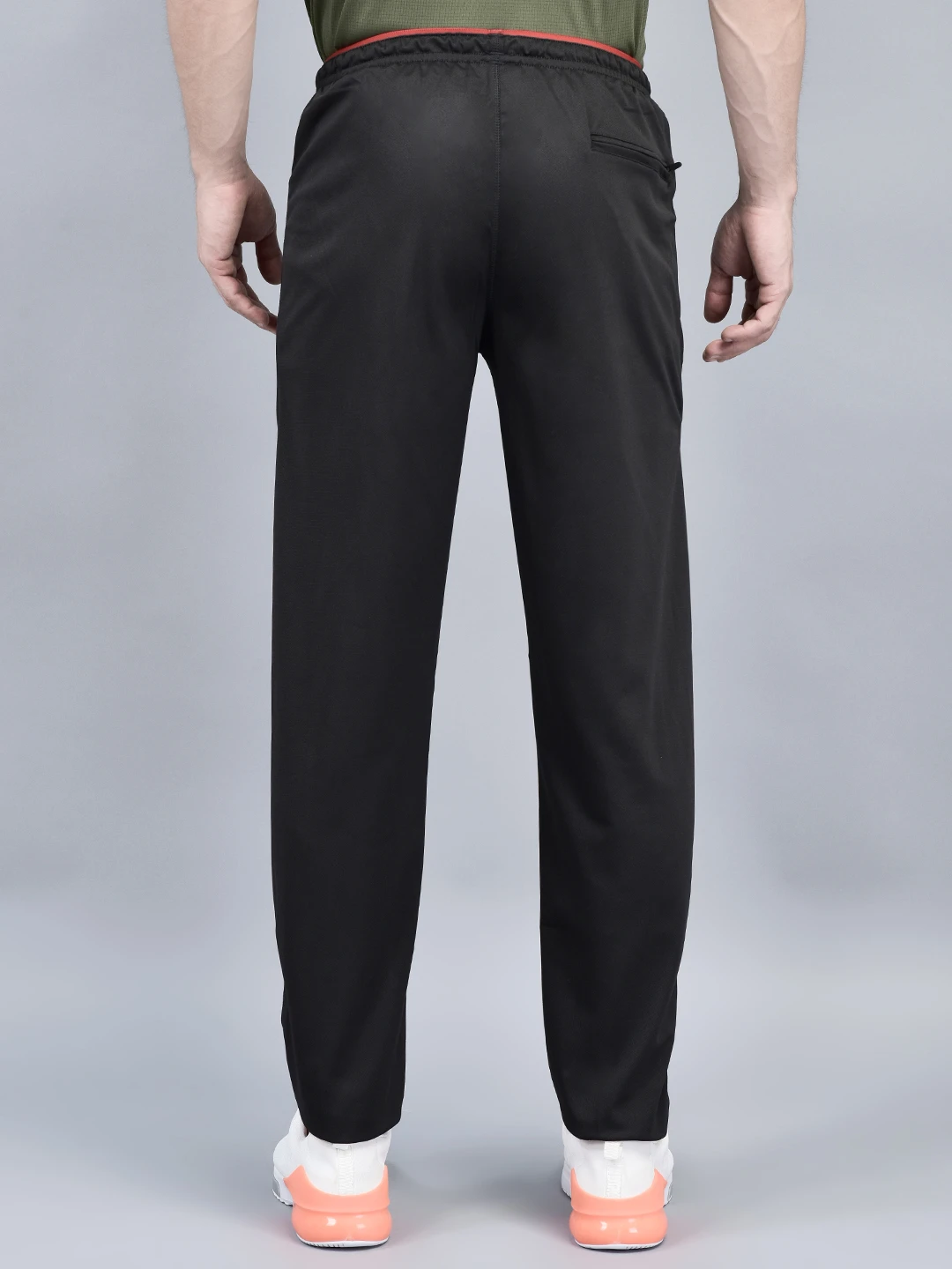 Shiv Naresh Men’s Black Red Active 2.0 Trackpants