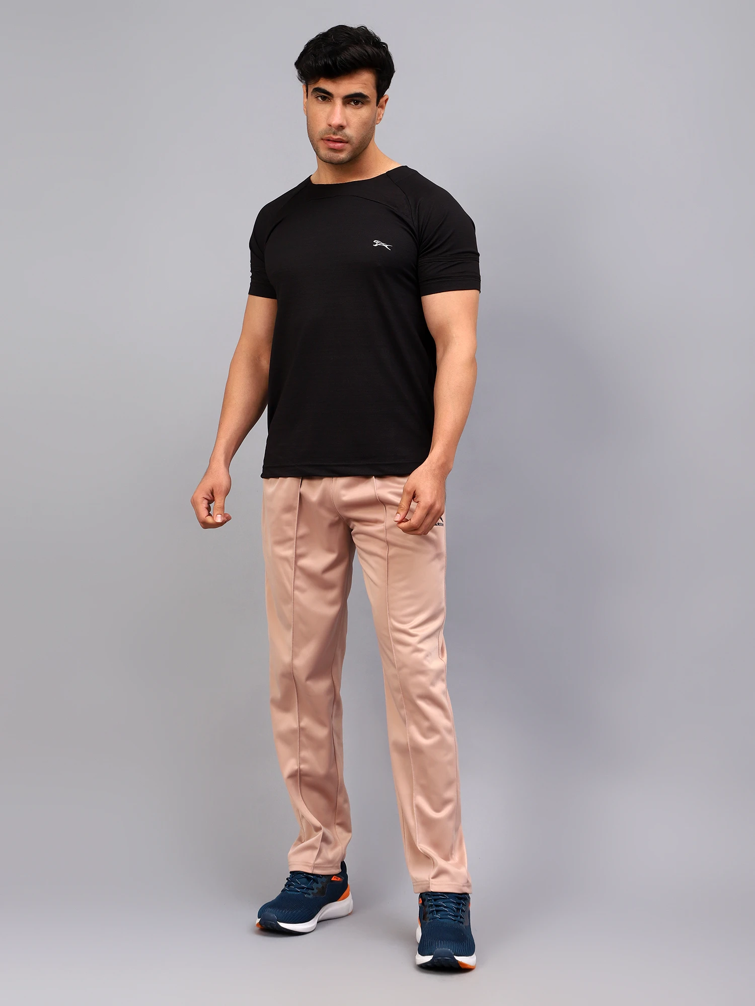 Black Polo T-Shirt for Men Regular Fit Casual Sportswear India
