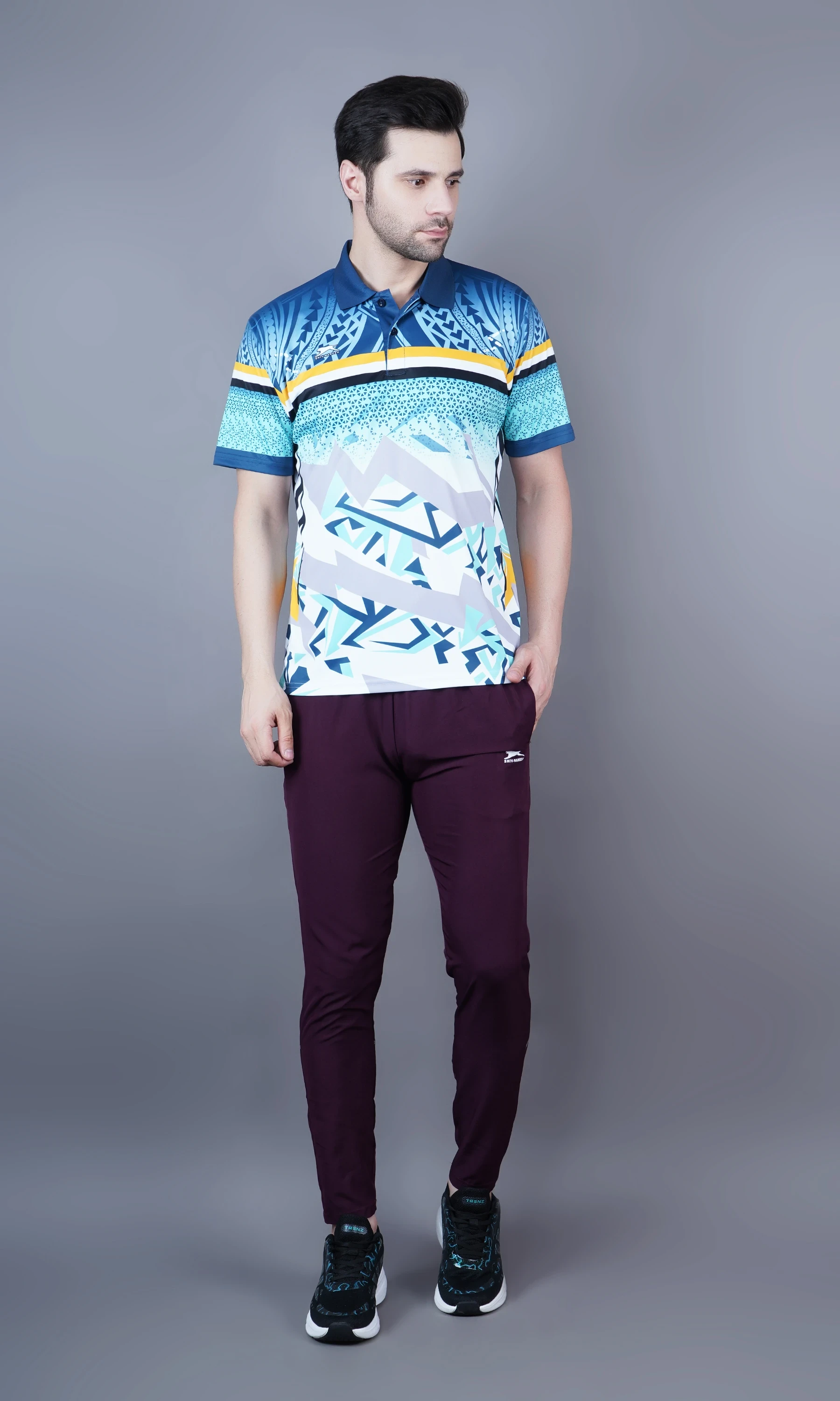 Men's Essential Training Trackpants in Wine