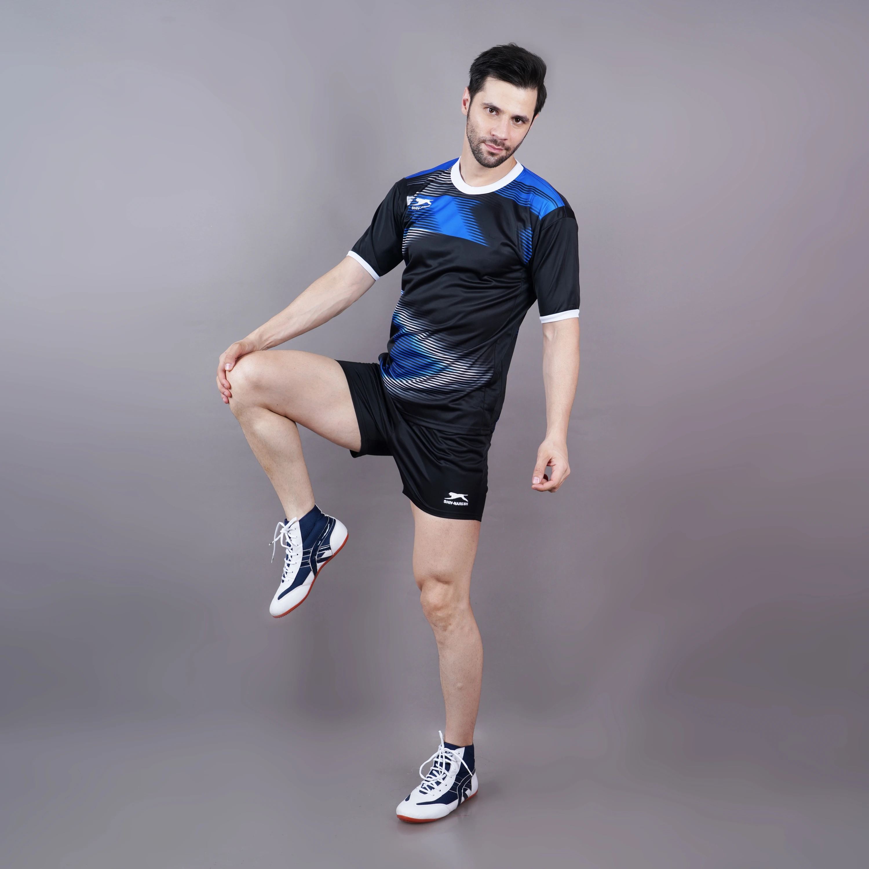 Pro Charge Kabaddi Set Black Royal Blue for men