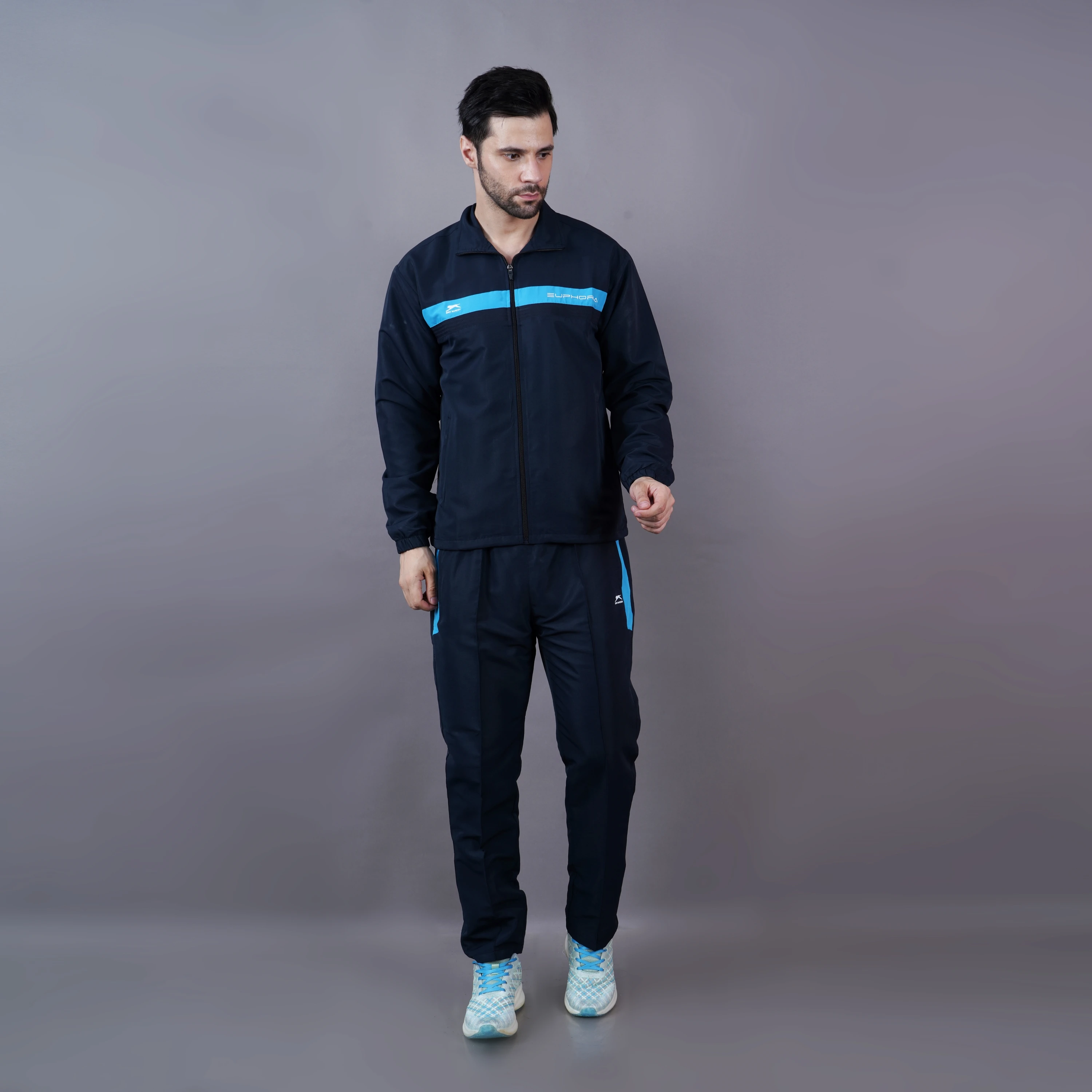 Navy/Cyan