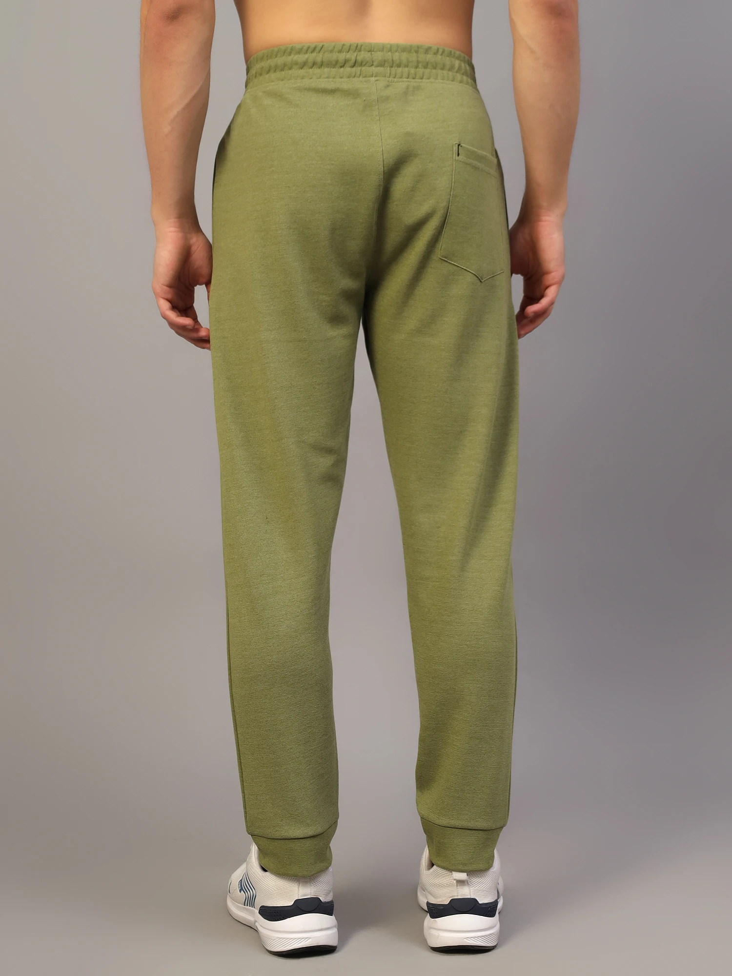 Heather Trackpants Olive Green Men Shiv Naresh