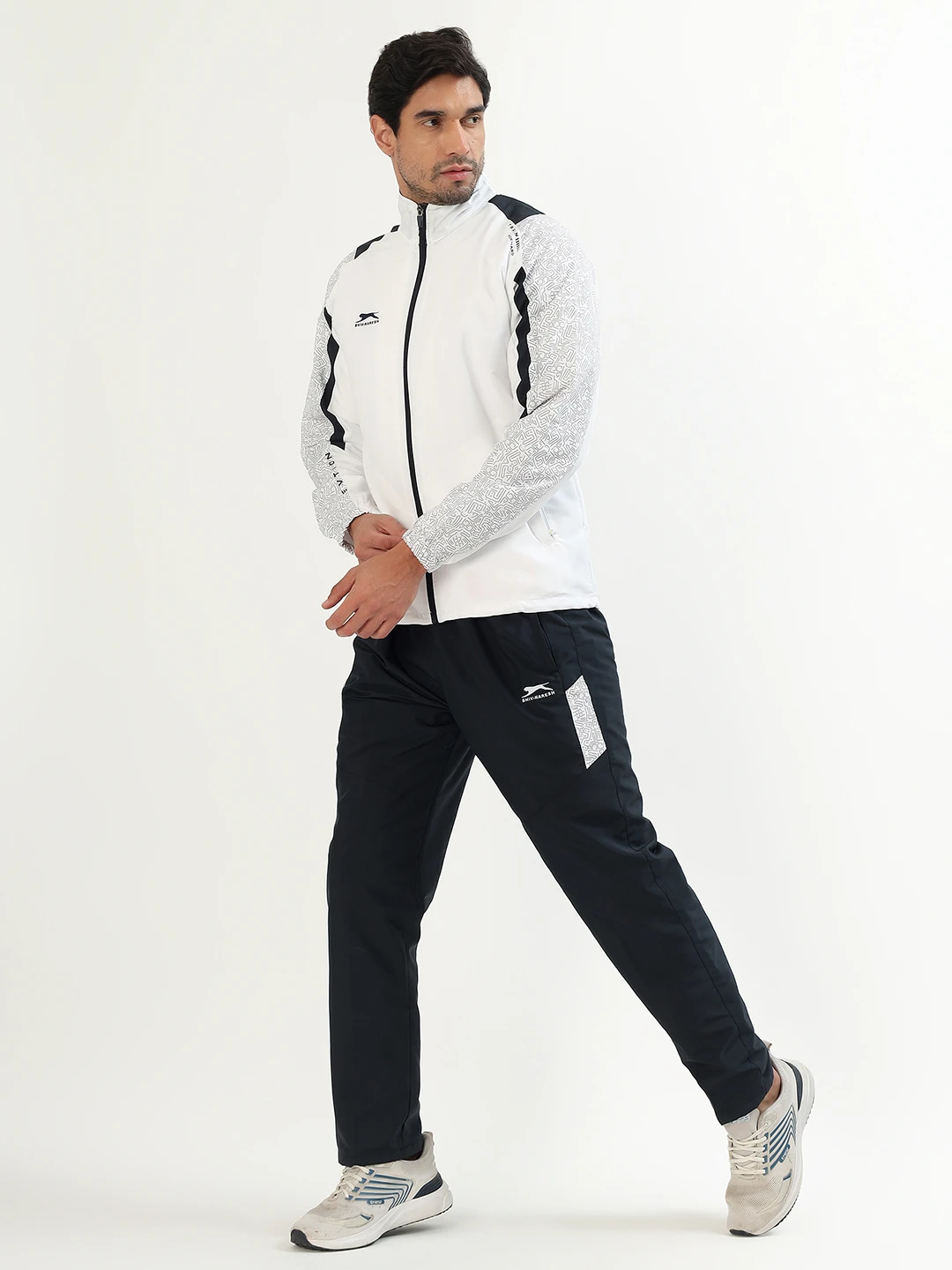 White/Navy