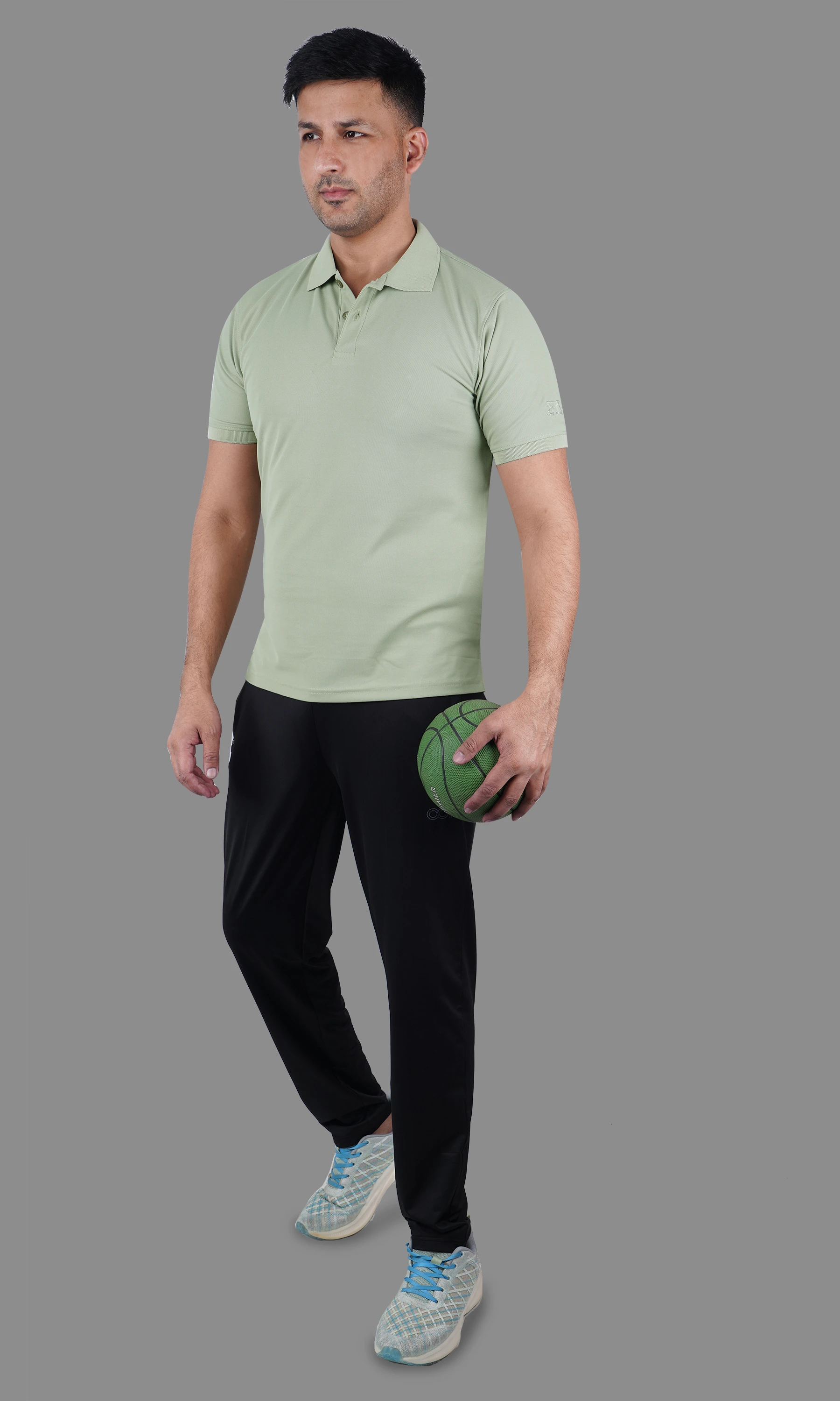 classic polo t shirt green