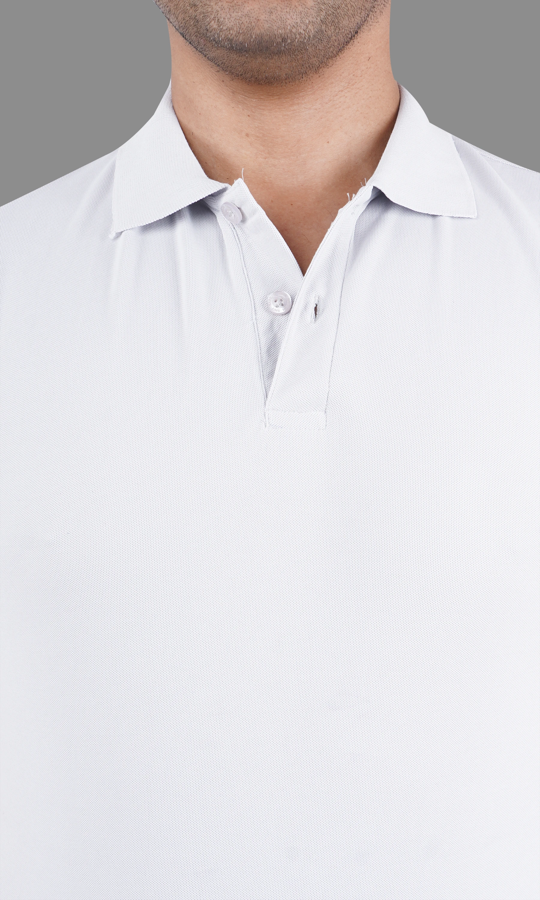 classic polo t shirt white