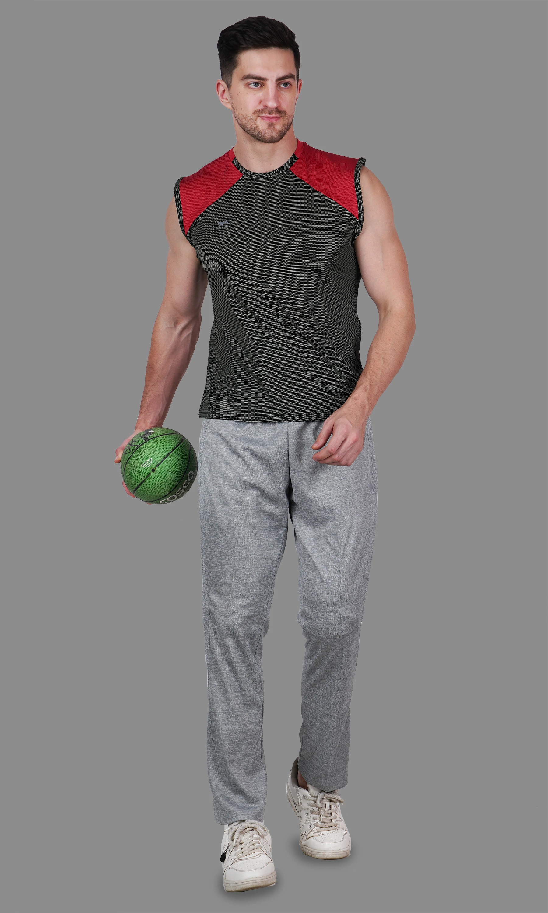cut sleeves gym t shirt