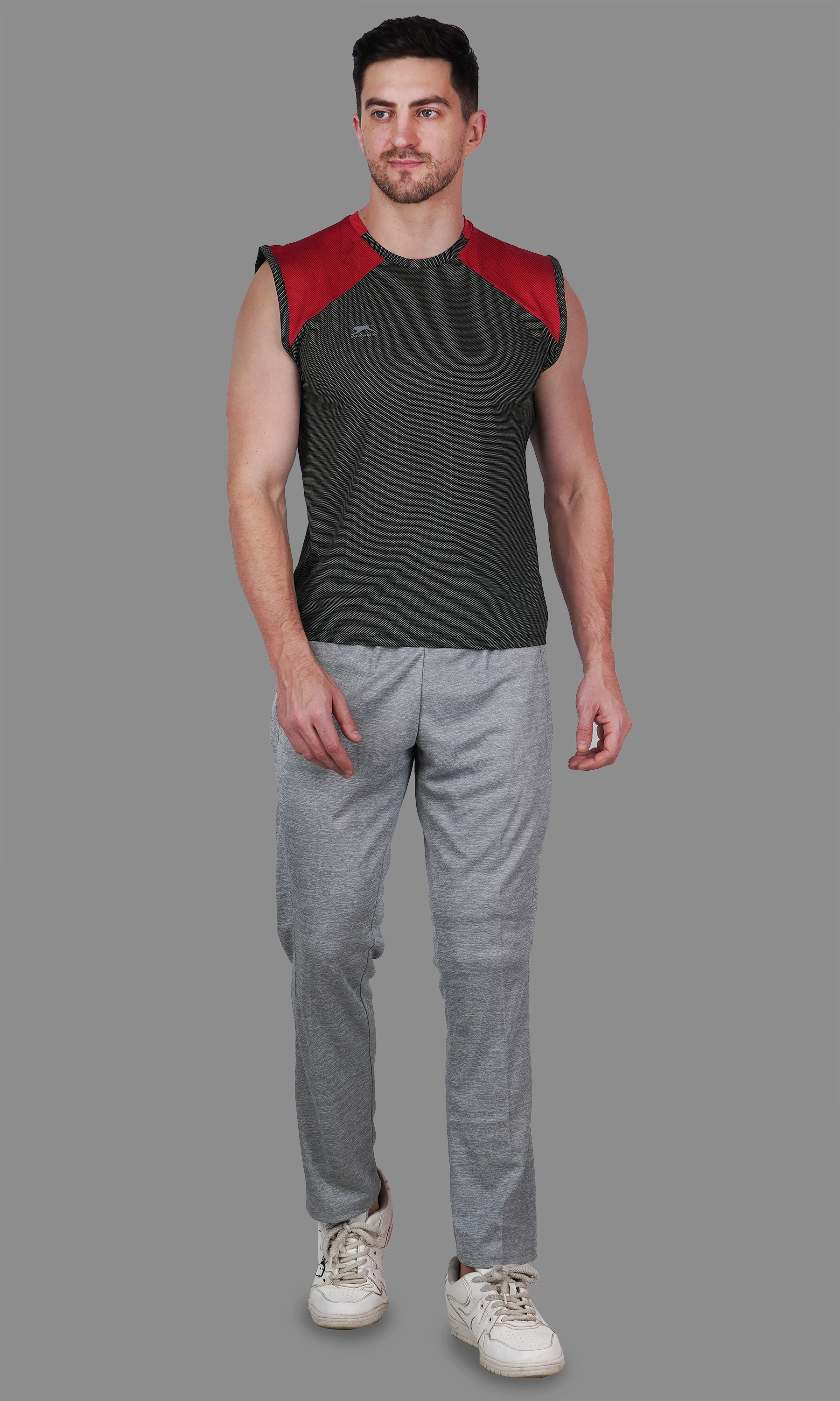 cut sleeves gym t shirt