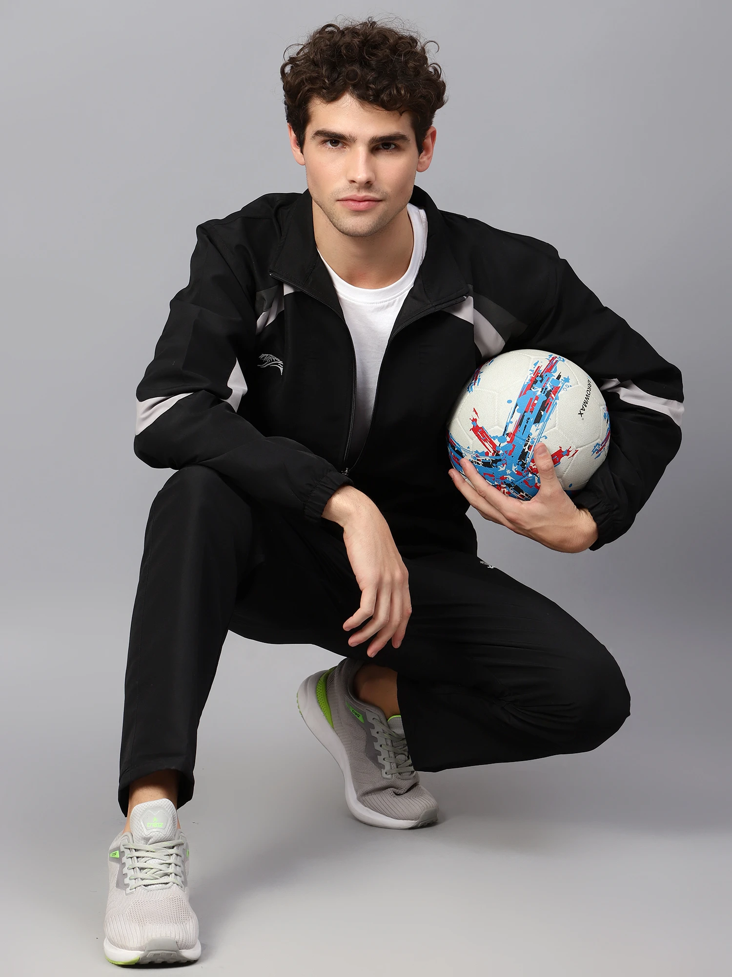Shivnaresh Training Black Track Suit for men