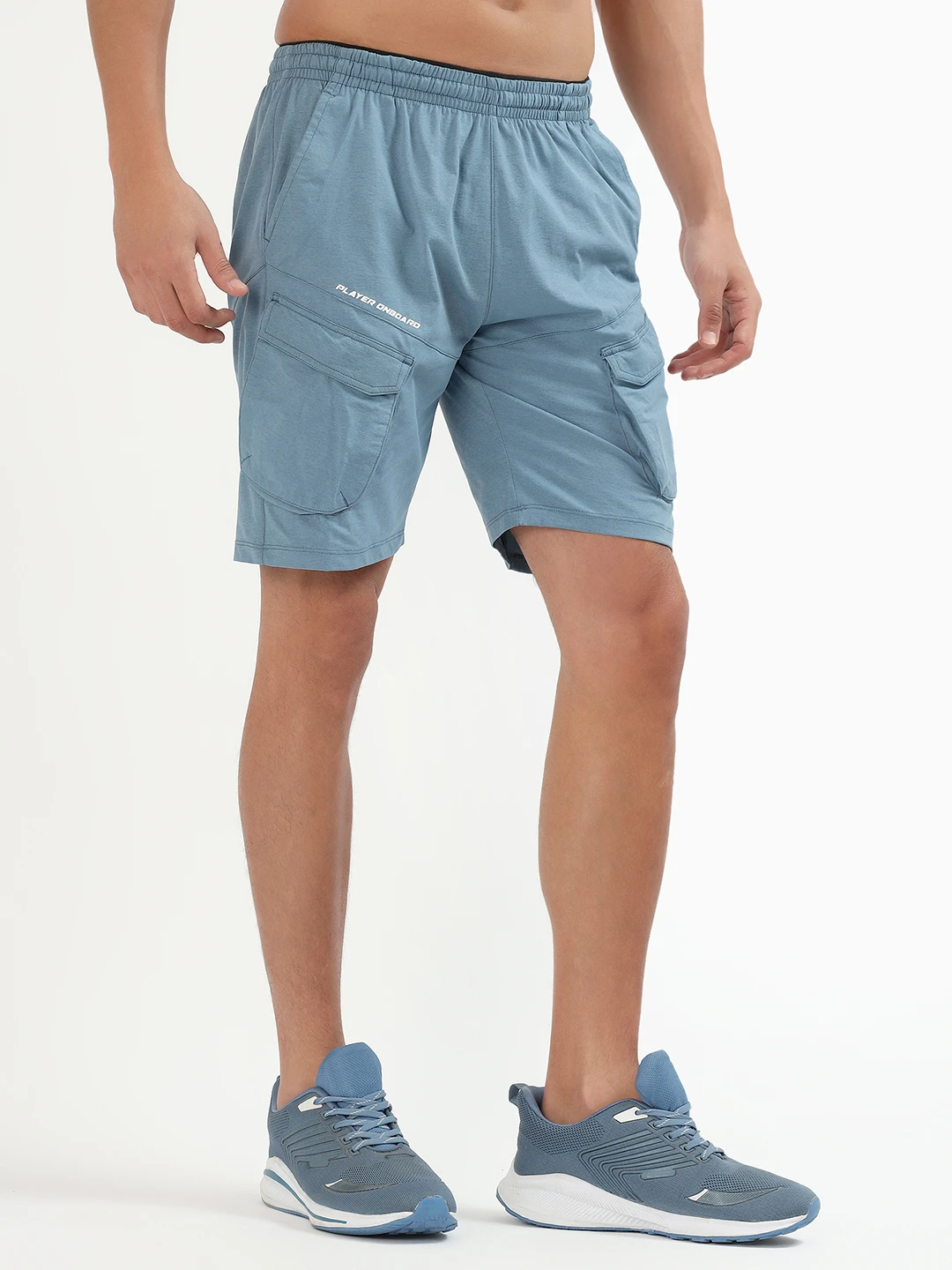 cargo shorts blue men