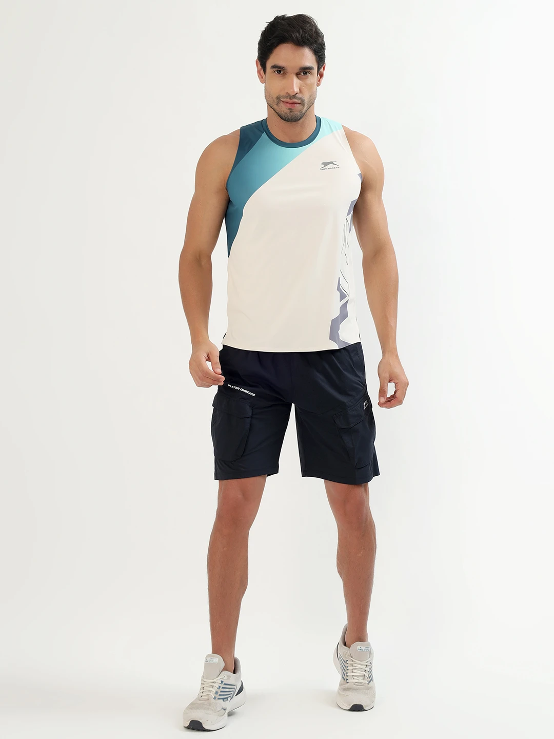 cargo shorts navy men