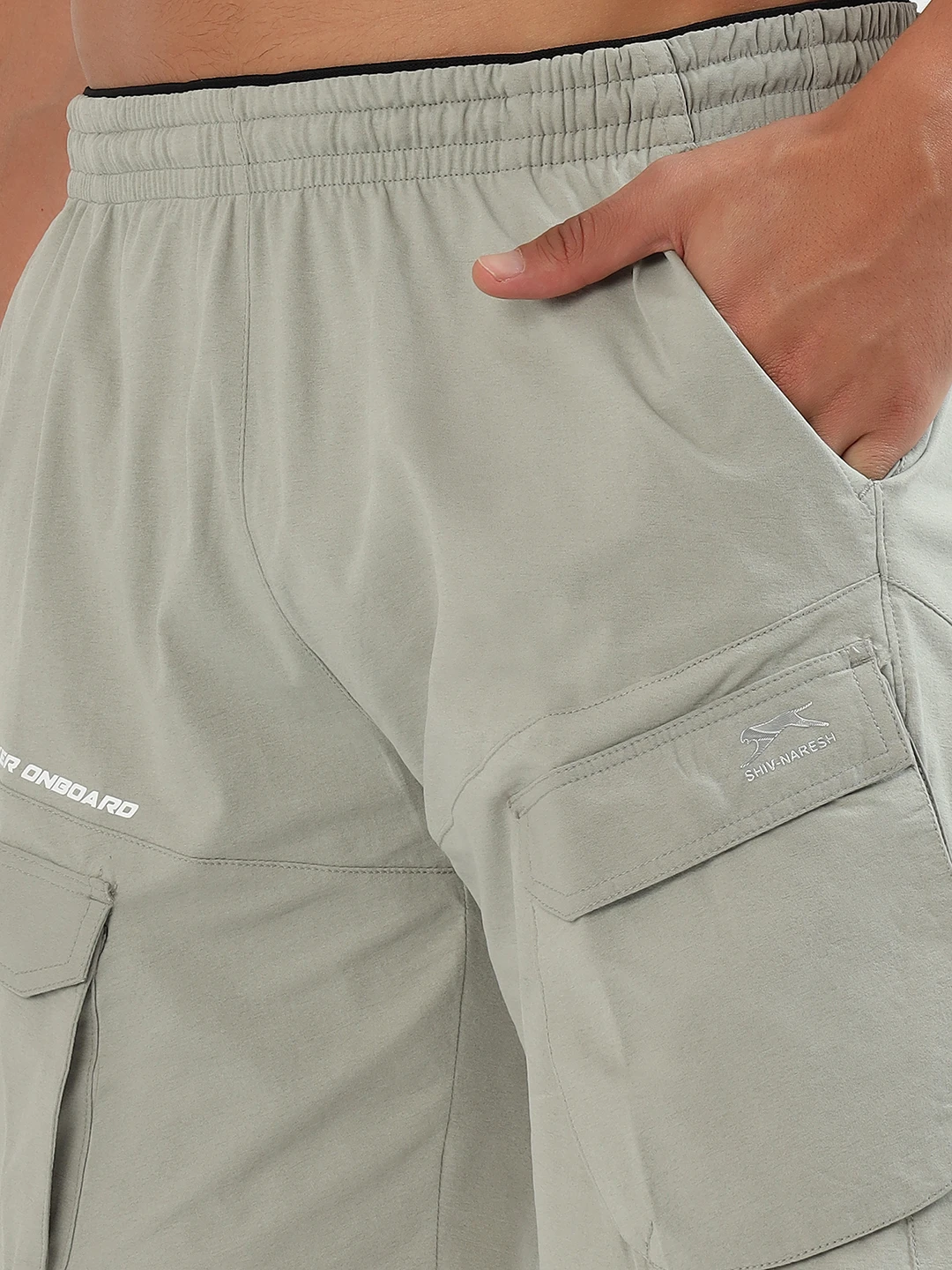 cargo shorts chalk men