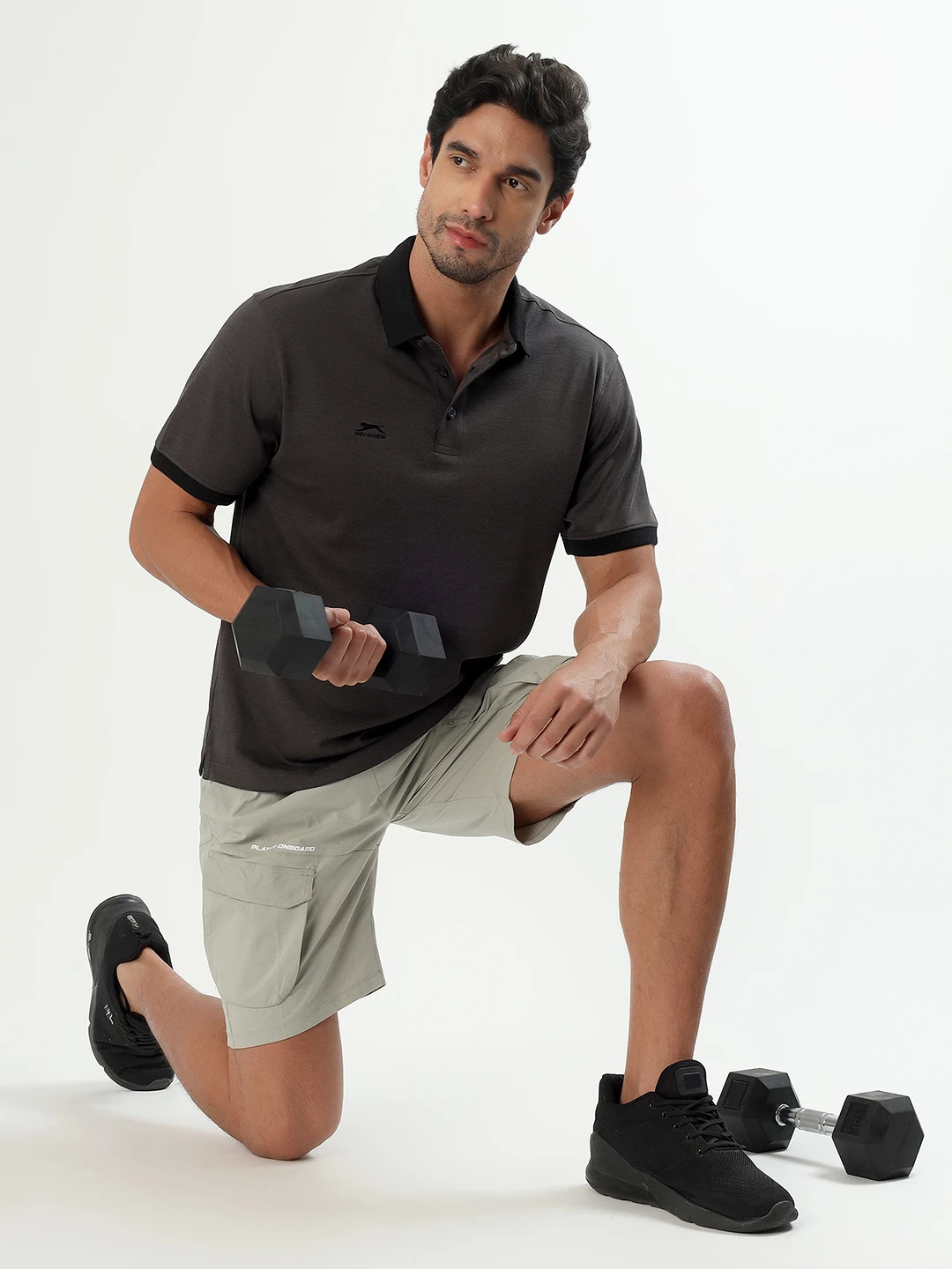 cargo shorts chalk men