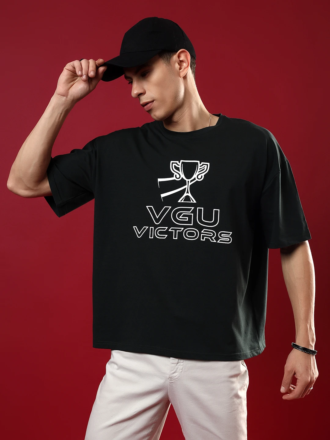 oversized black t shirt
